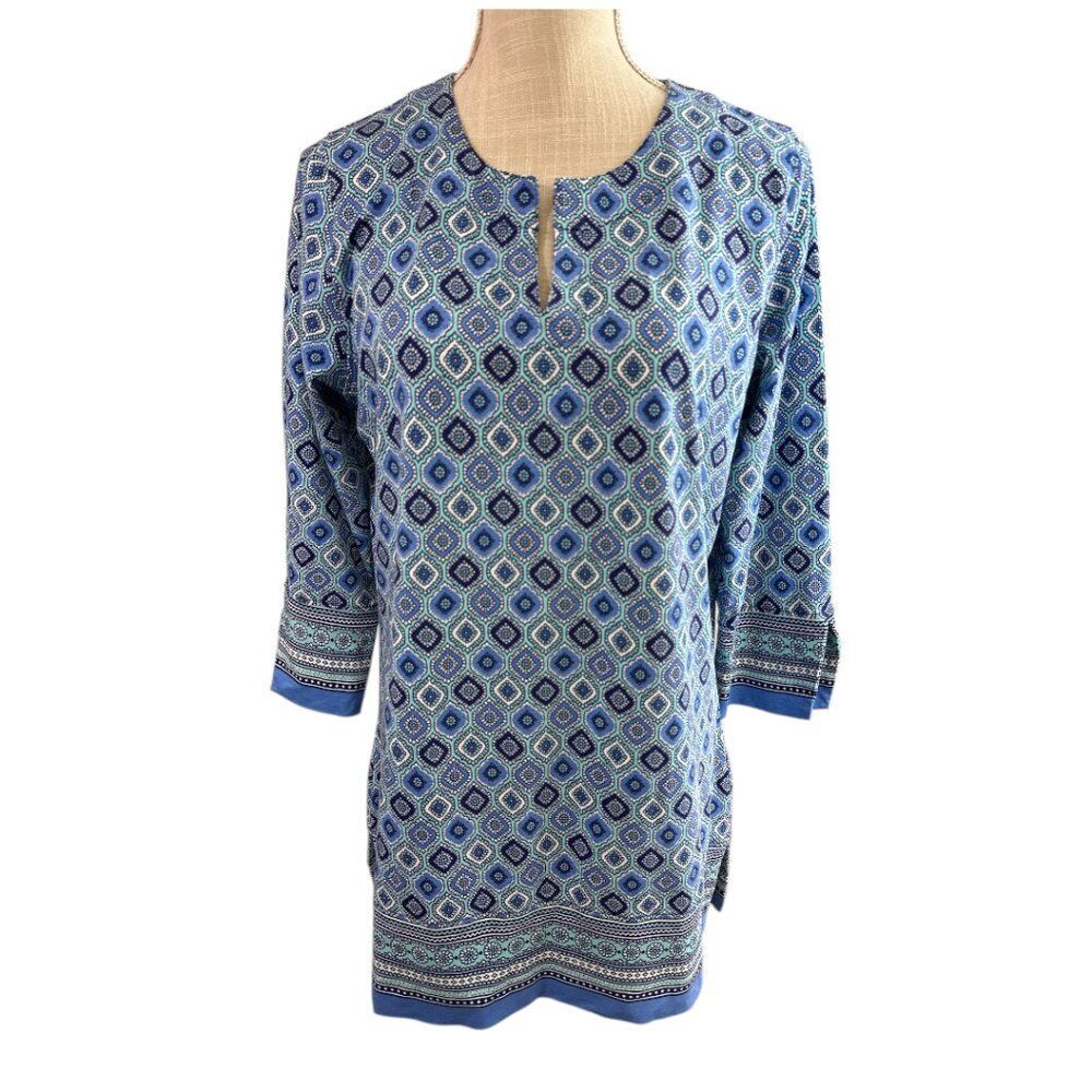 Coolibar St. Lucia Tunic Top Shirt Women's Sz M UPF50+ Pickleball Tennis Golf